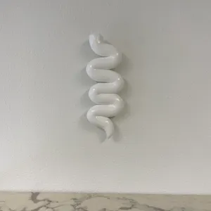 Andy Blank White Blob Artwork