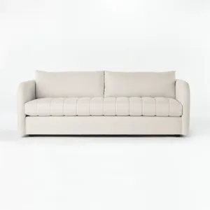 AMANDA Pearly White Sofa 