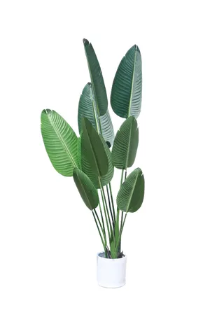 AMANDA Faux Plant No. 69 + White Pot