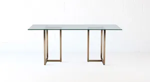 AMANDA Sawhorse Dining Table