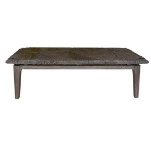 KATRIN Grey Straw Bench