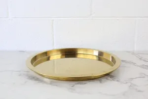 Round Brass Tray