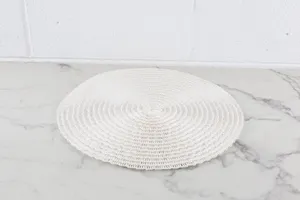 White Placemat