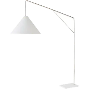 KATRIN CB2 Conan Arc Floor Lamp