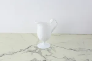 Vintage Milk Glass Mini Pitcher
