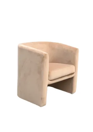 AMANDA RETIRED $300 Chocolate Milk Accent Chair - Set Of 2
