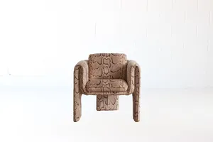 AMANDA Snake Accent Chair