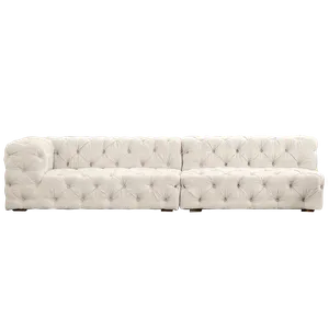 KATRIN RH Tufted Sofa - 2 Piece