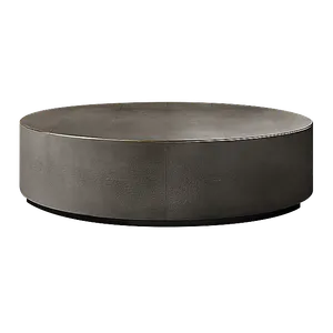 KATRIN RH Shagreen Round Coffee Table