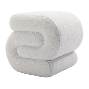 KATRIN Snail Ottoman Teddy