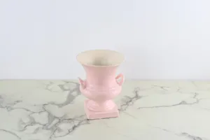 Vintage Pink Urn
