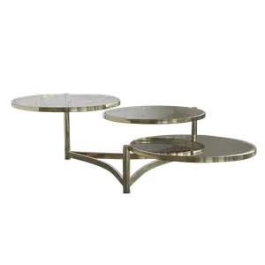 KATRIN Milo Baughman Tri-Level Coffee Table