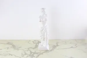 Vintage Ceramic Woman Statue