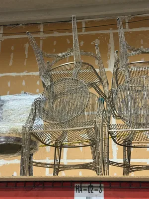 AMANDA Metal Ghost Chair OUTDOOR