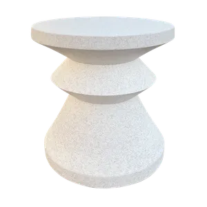 KATRIN Faux Terrazzo Outdoor Side Table