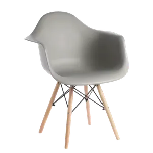 KATRIN Eames Grey PVC Dining Chair 