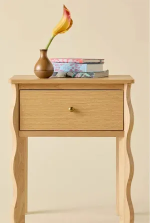 AMANDA Wavy Baby Nightstand