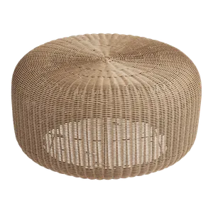 KATRIN Wicker Puck Outdoor Coffee Table