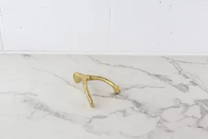 Brass Wishbone 