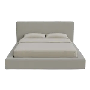 KATRIN SoftFrame King Bed (Bumper + Headboard) Grey