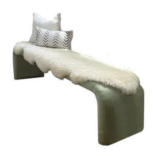 KATRIN Vintage Long Waterfall Bench