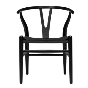 KATRIN Black Wishbone Dining Chair