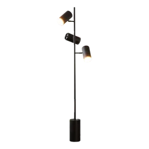 KATRIN Black Tri Spot Floor Lamp