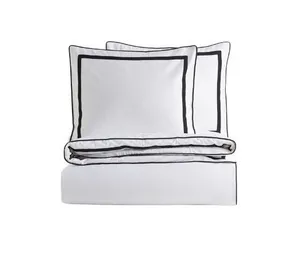 Black Ribbon King Bedding Set