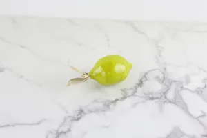 Vintage Glass Lemon