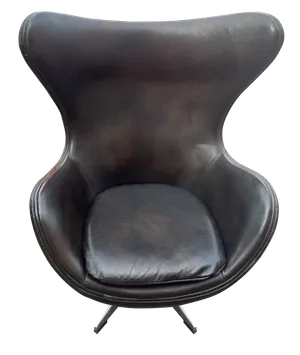 Katrin Leather Egg Chair