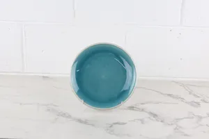 Turquoise Salad Plate