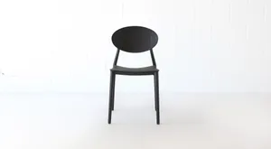 AMANDA Black Tie Dining Chair