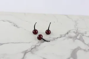 Vintage Glass Cherries Set