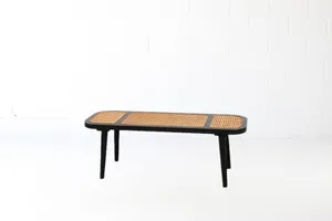 RETIRED $75 Cane Bench