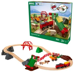 BRIO Togbane med bondegård