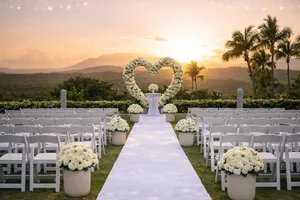 Wedding Ceremony Package - Floral Heart