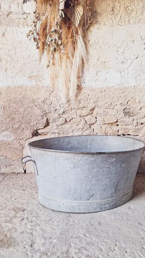 Bassine XL Zinc