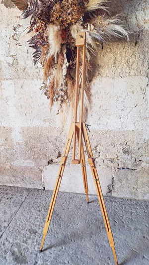 Chevalet bois pliable