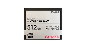 SanDisk 512GB Extreme PRO CFast 2.0 Memory Card