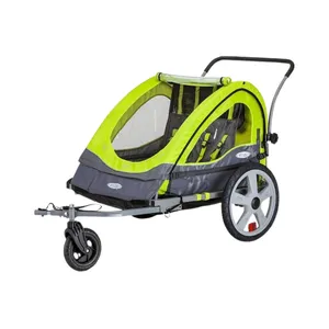 Bicycle trailer for 2 kids