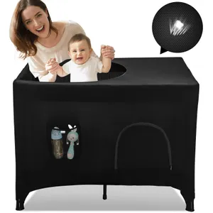 Pack n Play/Crib Blackout Cover 