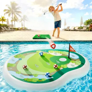 Kids Inflatable Golf Pool Toss Game