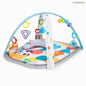 Baby Play Gym and Tummy Time Mat