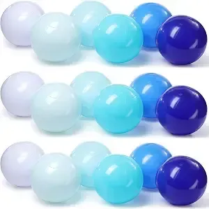 Blue & White Ball Set (24 Count)