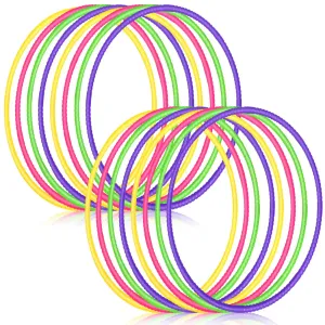 Rainbow Toy Hoops