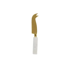 Marble Gold Cheese Knife