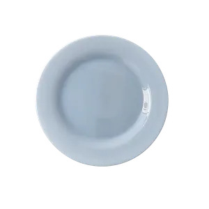 Milk Glass Plate - Periwinkle