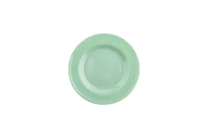 Milk Glass Plate - Jade