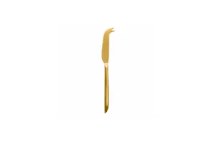 Gold Pronged Cheese Knife