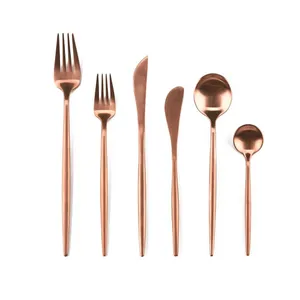 Burnt Rose - Entree Knife 